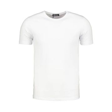 Dewberry T8569 Bisiklet Yaka Beyaz Erkek T-shirt