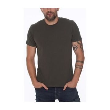 Dewberry T8569 Bisiklet Yaka Haki Erkek T-shirt