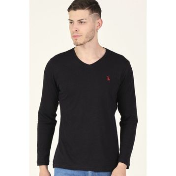 Dewberry T8587 V Yaka Siyah Erkek Sweatshirt