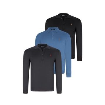 Dewberry V4007 Siyah Erkek Sweatshirt