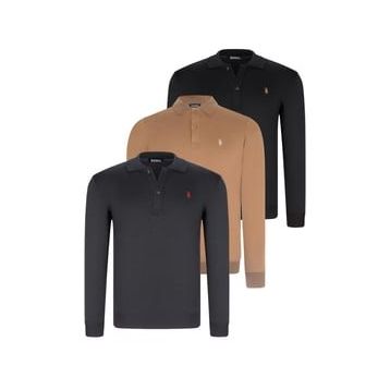 Dewberry V4007 Siyah Erkek Sweatshirt