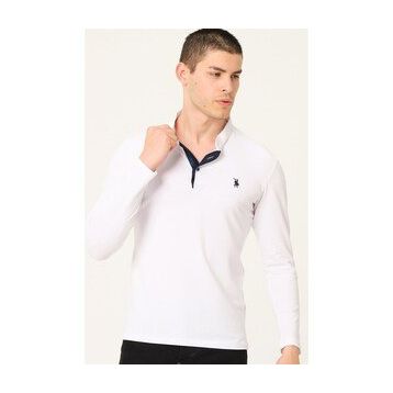 Dewberry V4009 Beyaz Erkek Sweatshirt