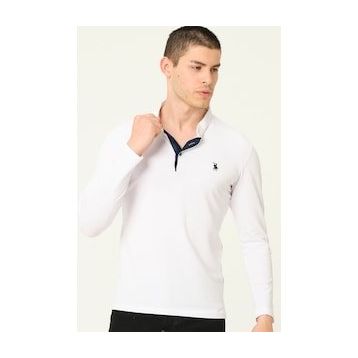 Dewberry V4009 Beyaz Erkek Sweatshirt