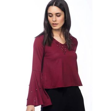 Dewberry Z6215 Bordo Bluz