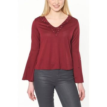 Dewberry Z6215 Bordo Bluz
