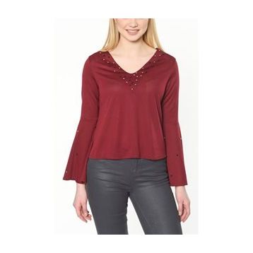 Dewberry Z6215 Bordo Bluz