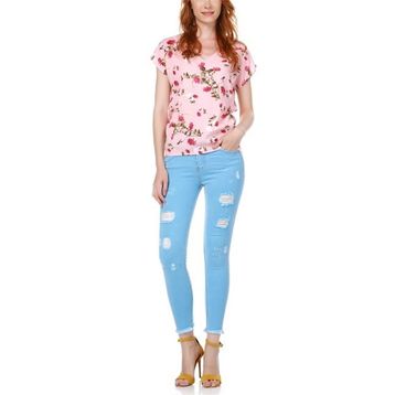 Dewberry Z6326 Mavi Kadın Jean Pantolon
