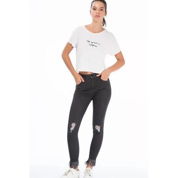 Dewberry Z6336 Füme Kadın Pantolon