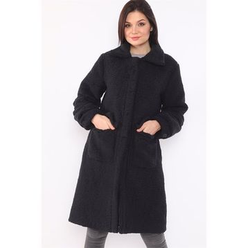 Dewberry Z6667 Siyah Peluş Kaban