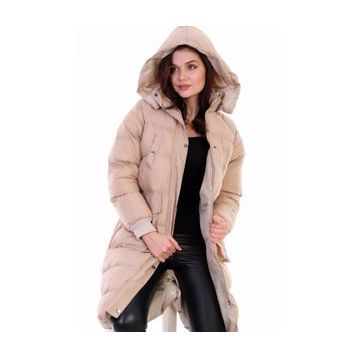 Dewberry Z6736 Camel Kadın Mont