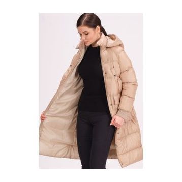 Dewberry Z6736 Camel Kadın Mont