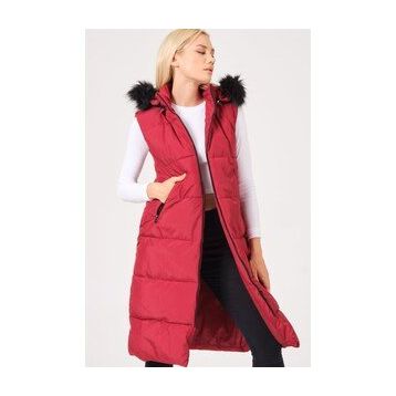 Dewberry Z6741 Bordo Kadın Yelek