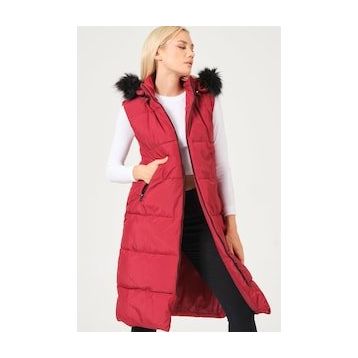 Dewberry Z6741 Bordo Kadın Yelek