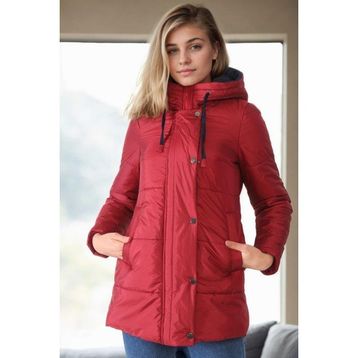 Dewberry Z9660 Bordo Kadın Kaban