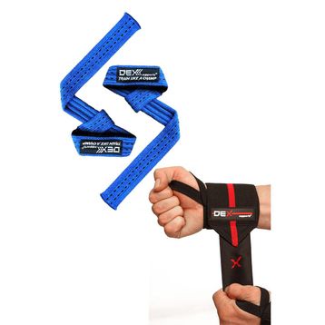 Dex Supports Lifting Straps Pro Elite Wrist Wraps 2'li Fitness Aksesuarları