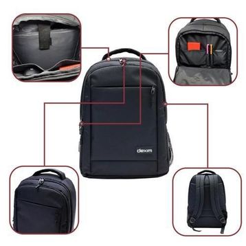 Dexim 15.6 inç Essential Siyah Notebook Sırt Çantası