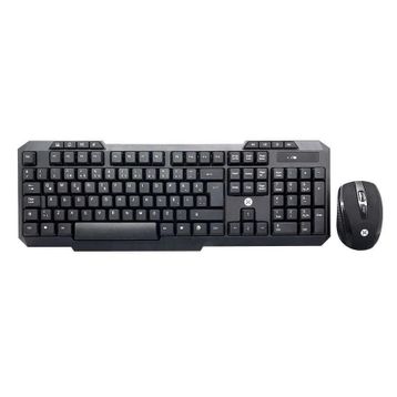 Dexim DKM004 KM-317 Slim Serisi Siyah Kablosuz Klavye Mouse Seti