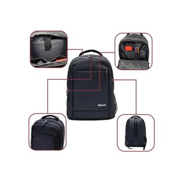 Dexim DXBP11 Essential 15.6 inç Siyah Notebook Sırt Çantası