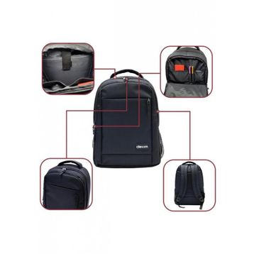 Dexim DXBP11 Essential 15.6 inç Siyah Notebook Sırt Çantası