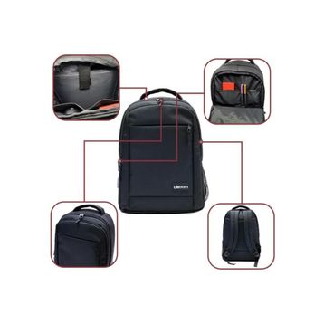 Dexim DXBP11 Essential 15.6 inç Siyah Notebook Sırt Çantası