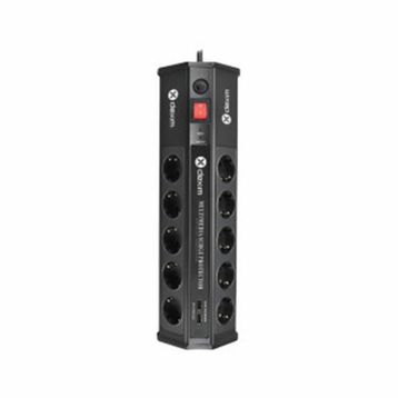 Dexim SP10BG 10 Port Akım Koruyucu 2XUSB Priz