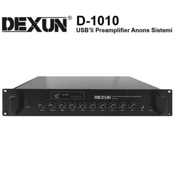 Dexun D-1010 USB Anons Sistemi Preamplifier