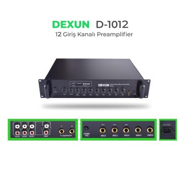 Dexun D-1012 12 Kanal Anfi