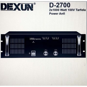 Dexun D-2700 Hat Trafolu Stereo Power Anfi