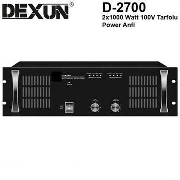 Dexun D2700 Power 100V Hat Trafolu Anfi