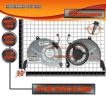 DFS531105MC0T-FFQ9 Uyumlu Notebook Fan