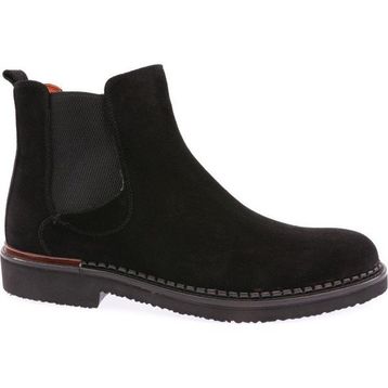 DGN 1641 Chelse Siyah Süet Erkek Bot