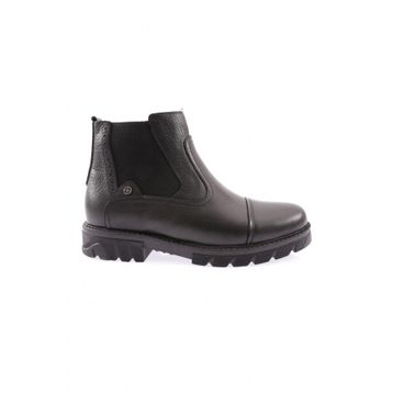 DGN 2519-1 Siyah Erkek Strech Detaylı Sneakers Bot