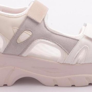 DGN 4740-22Y Kadın Kalın Taban Cırtlı Sandalet