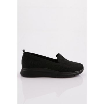 DGN 581 Siyah Kadın Günlük Comfort Ayakkabı