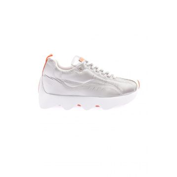 DGN 805-23Y Kalın Taban Sneakers Silver Kadın Spor Ayakkabı