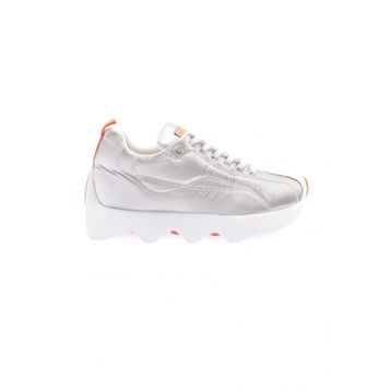DGN 805-23Y Kalın Taban Sneakers Silver Kadın Spor Ayakkabı
