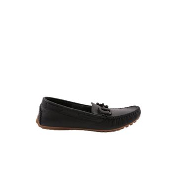 DGN K105-1774 Siyah Kadın Loafer Günlük Ayakkabı