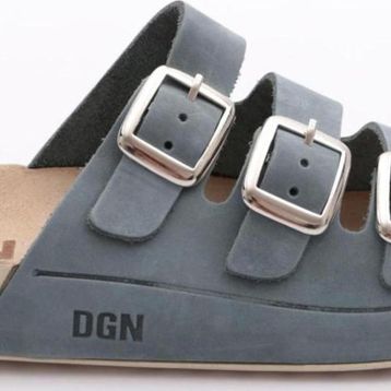 DGN P29 Kadın Tokali Üç Bantlı Terlik