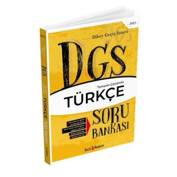 DGS Sözel Türkçe Tamamı Çözümlü Soru Bankası-Tercih Akademi Yayınları