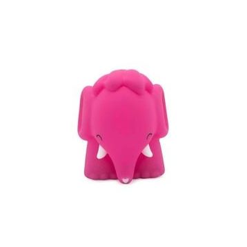 Dhink Fil Donnie Silikon 13x11x14 cm Pembe Gece Lambası