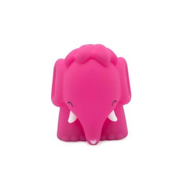 Dhink Fil Donnie Silikon 13x11x14 cm Pembe Gece Lambası