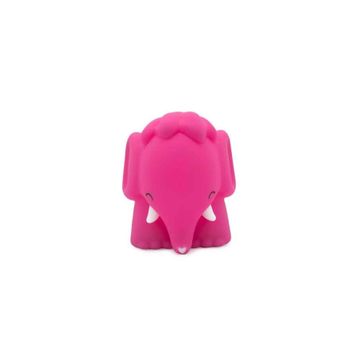 Dhink Fil Donnie Silikon 13x11x14 cm Pembe Gece Lambası