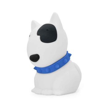 Dhink Köpek Bob Silikon 16x10x12 cm Beyaz Gece Lambası
