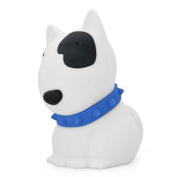 Dhink Köpek Bob Silikon 16x10x12 cm Beyaz Gece Lambası