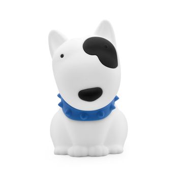Dhink Köpek Bob Silikon 16x10x12 cm Beyaz Gece Lambası