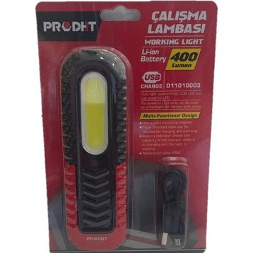 DHT 400 Lümen Mıknatıslı Kancalı Çalışma Lambası