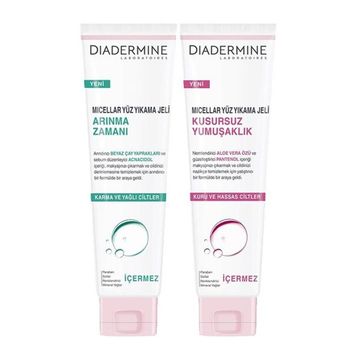 Diadermine 4 gr Micellar Yıkama Jeli Seti