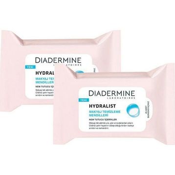 Diadermine Hydralist 2x25 Adet Makyaj Temizleme Mendilleri