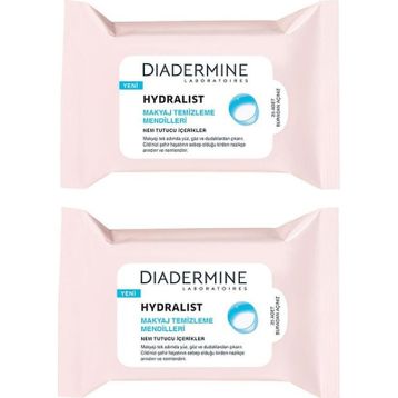 Diadermine Hydralist 2x25 Adet Makyaj Temizleme Mendilleri