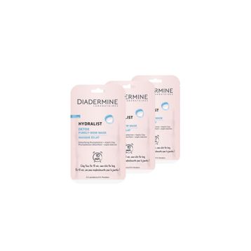 Diadermine Hydralist Detox 3x8 ml Maske